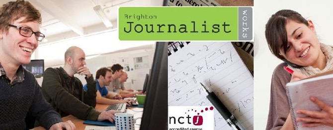 Win an NCTJ bursary with Brighton Journalist Works