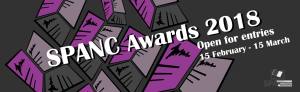 SPANC18 Awards, created by Lucy Aprahamian