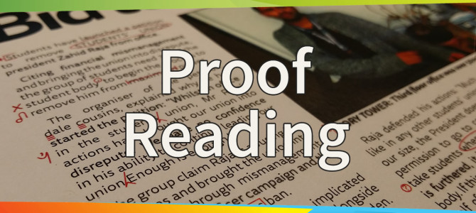 Training Tuesdays: Proofreading
