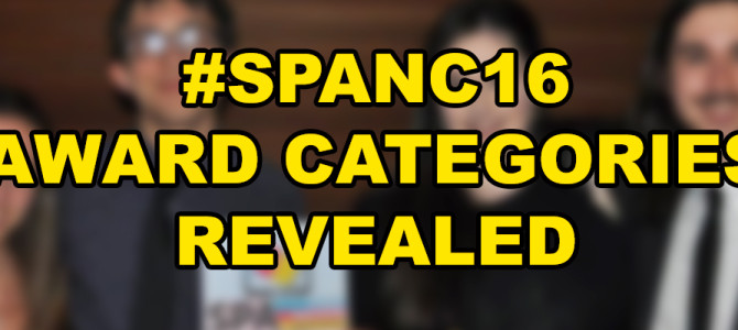 #SPANC16 Award Categories Revealed